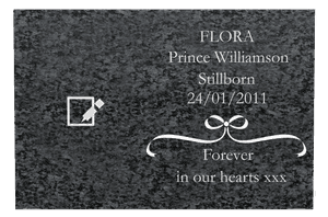 Square - Forever in Our Hearts 14 memorial design preview