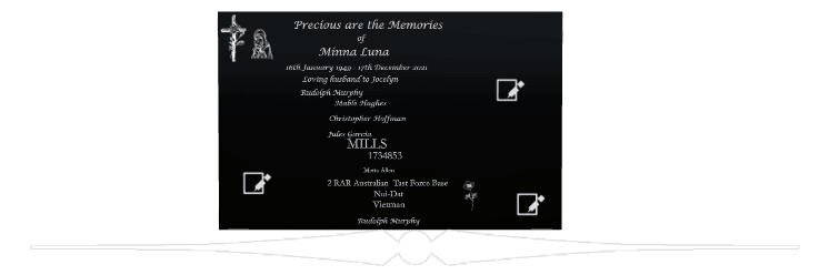 Square Laser-Etched Color Plaque – Loving Husband preview