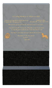 Bronze Plaque Bronze Plaque – In Loving Memory preview
