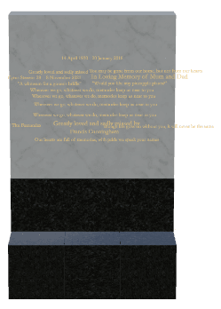 Bronze Plaque Bronze Plaque – In Loving Memory preview