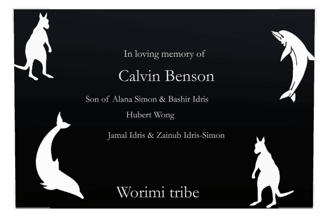 Square Laser-Etched Color Plaque – In Loving Memory preview