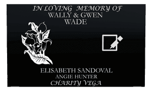 Square - In Loving Memory 6 memorial design preview