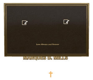 Bronze Plaque - Cross 2 memorial design preview