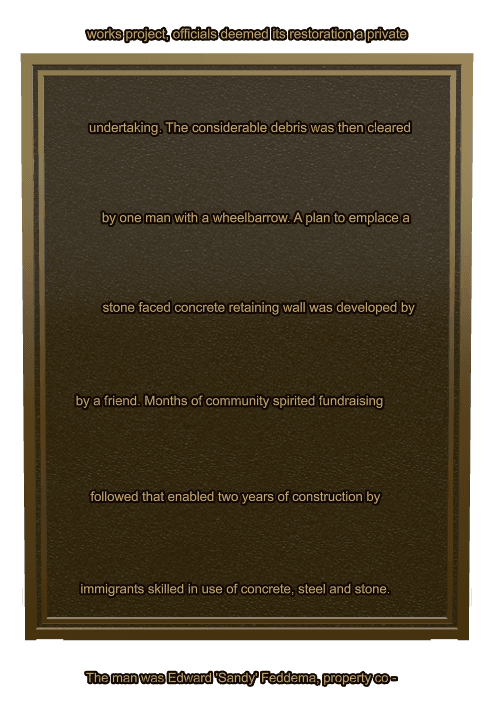 Square Bronze Plaque – Dedication preview