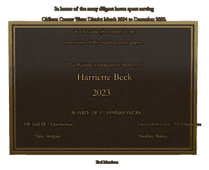 Square - Service Plaque memorial design preview