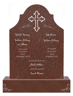 Headstone 31 - Timothy memorial design preview