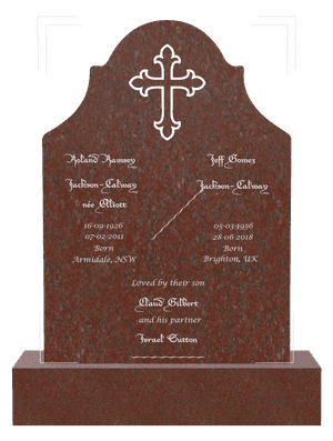 Headstone 31 - Peter memorial design preview