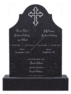 Headstone 31 - Peter Headstone memorial design preview
