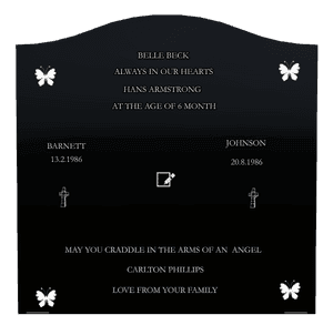 Serpentine - Always in Our Hearts 2 memorial design preview