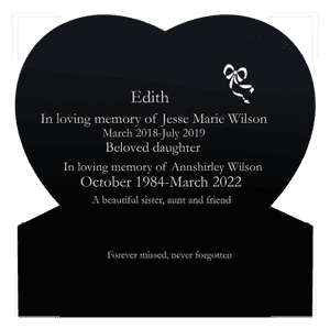 Headstone 27 Beloved Daughter 3 memorial design preview