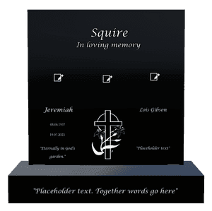 Square - In Loving Memory 48 memorial design preview