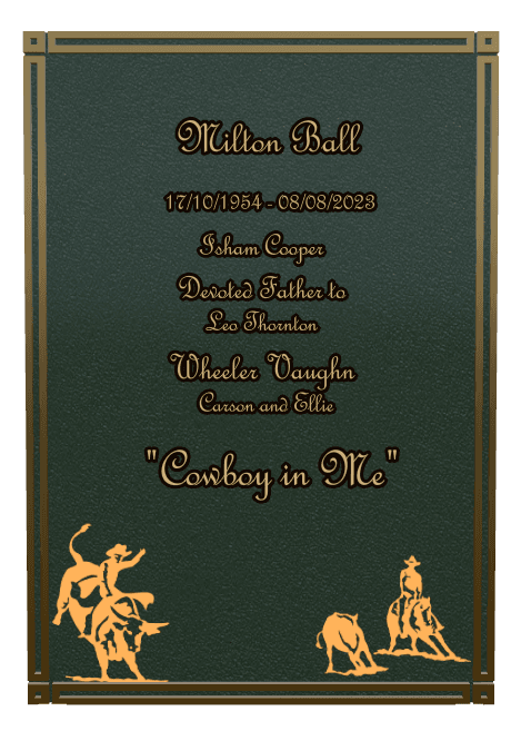 Rectangle (portrait) Bronze Plaque – horse preview