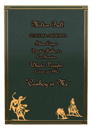 Rectangle Portrait Loving Husband memorial design preview