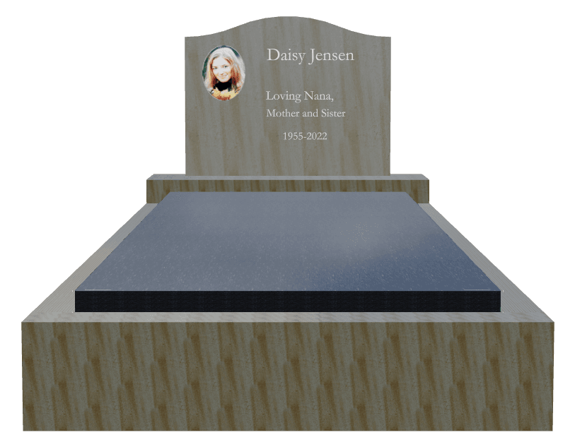 Serpentine Traditional Engraved Monument – Dolphin preview
