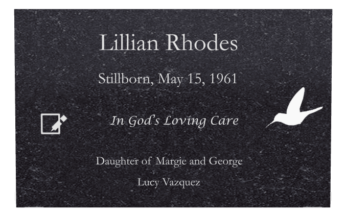 Rectangle (landscape) Traditional Engraved Plaque – bird preview