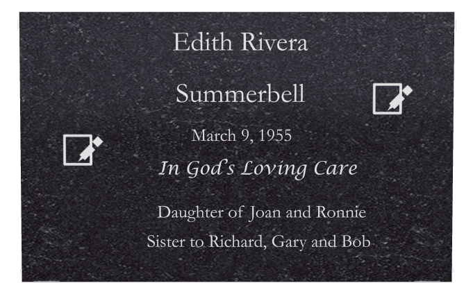 Square Traditional Engraved Plaque – Daughter preview