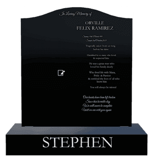 Serpentine - In Loving Memory 98 memorial design preview