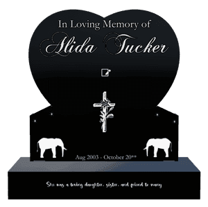 Headstone 27 in Loving Memory 21 memorial design preview