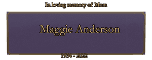 Rectangle Landscape in Loving Memory 100 memorial design preview