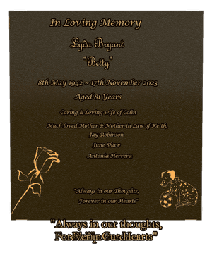 Rectangle Portrait Much Loved 2 memorial design preview