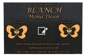 Rectangle Landscape Your Wings Were Ready But Our Hearts Were Not memorial design preview