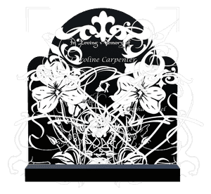 Headstone 17 - In Loving Memory Headstone memorial design preview