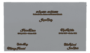 Square - Brother memorial design preview