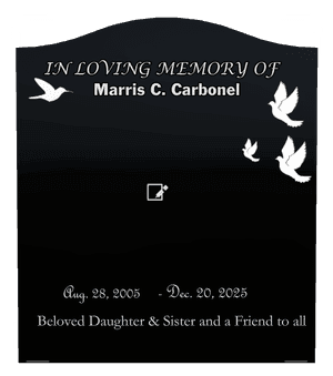 Serpentine - Beloved Daughter 7 memorial design preview