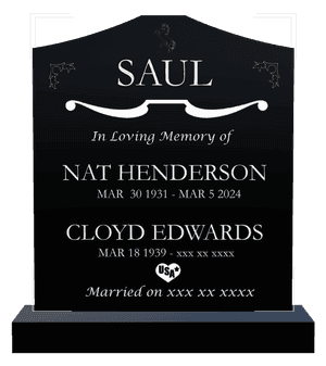Cropped Peak - In Loving Memory 9 memorial design preview