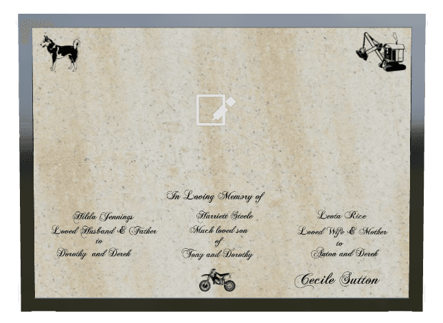Landscape Full Color Plaque – Much Loved preview