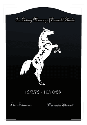Serpentine - In Loving Memory 68 memorial design preview