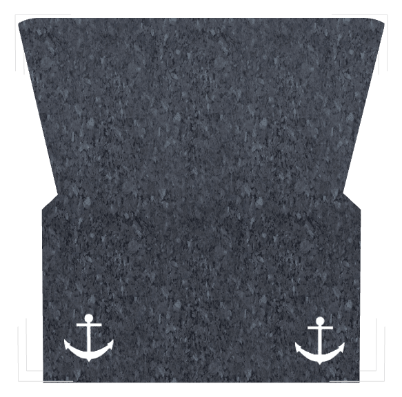 Traditional Engraved Headstone – Anchor preview