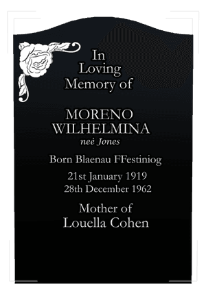 Serpentine - In Loving Memory 29 memorial design preview