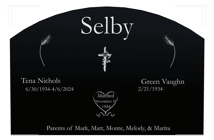 Curved Top Laser-Etched Black Granite Headstone – James Headstone preview