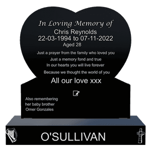 Headstone 27 in Loving Memory 25 memorial design preview