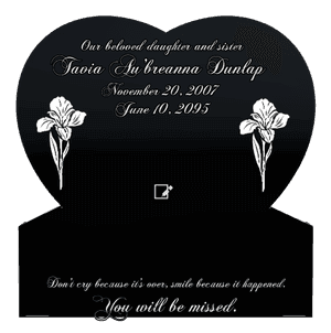 Headstone 27 Beloved Daughter 4 memorial design preview