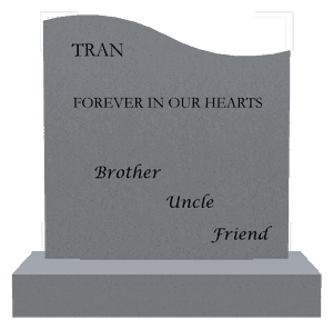 Left Wave - Forever in Our Hearts 2 memorial design preview