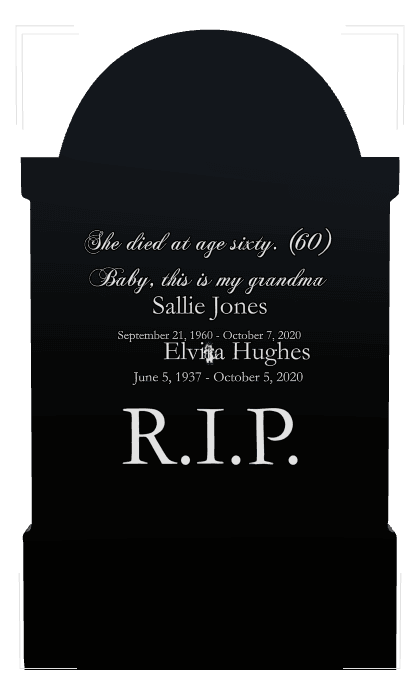 Laser-Etched Black Granite Headstone – Cat preview