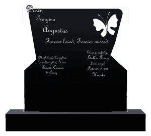 Headstone 43 - Much Loved memorial design preview