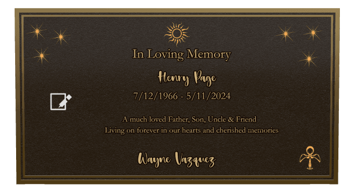 Bronze Plaque Bronze Plaque – Much Loved preview