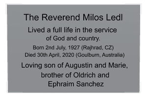 Stainless Steel Plaque - Devoted Husband memorial design preview