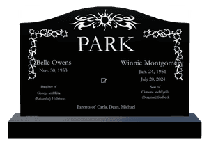 Serpentine - Daughter memorial design preview