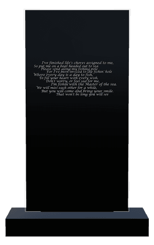 Square - Fishing memorial design preview