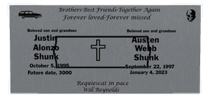 Square - Beloved Son 3 memorial design preview