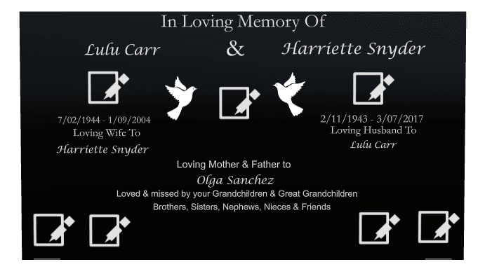 Rectangle (landscape) Laser-Etched Color Plaque – dove preview