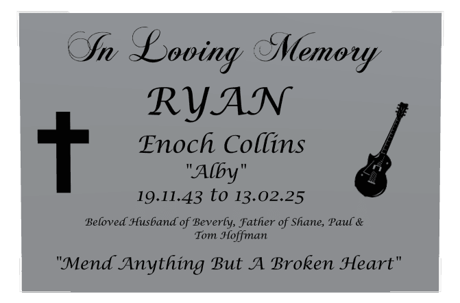 Stainless Steel Plaque Stainless Steel Plaque – In Loving Memory preview