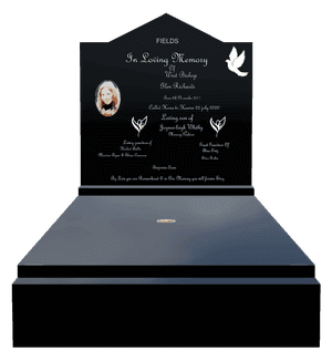 Gable - In Loving Memory Monument memorial design preview