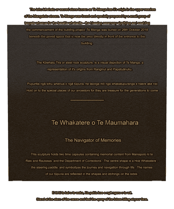 Bronze Plaque Bronze Plaque – He Taonga Plaque preview