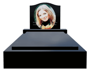 Curved Peak - Loving Mother memorial design preview
