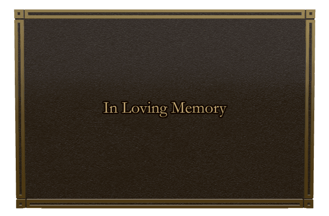 Rectangle (landscape) Bronze Plaque – dove preview